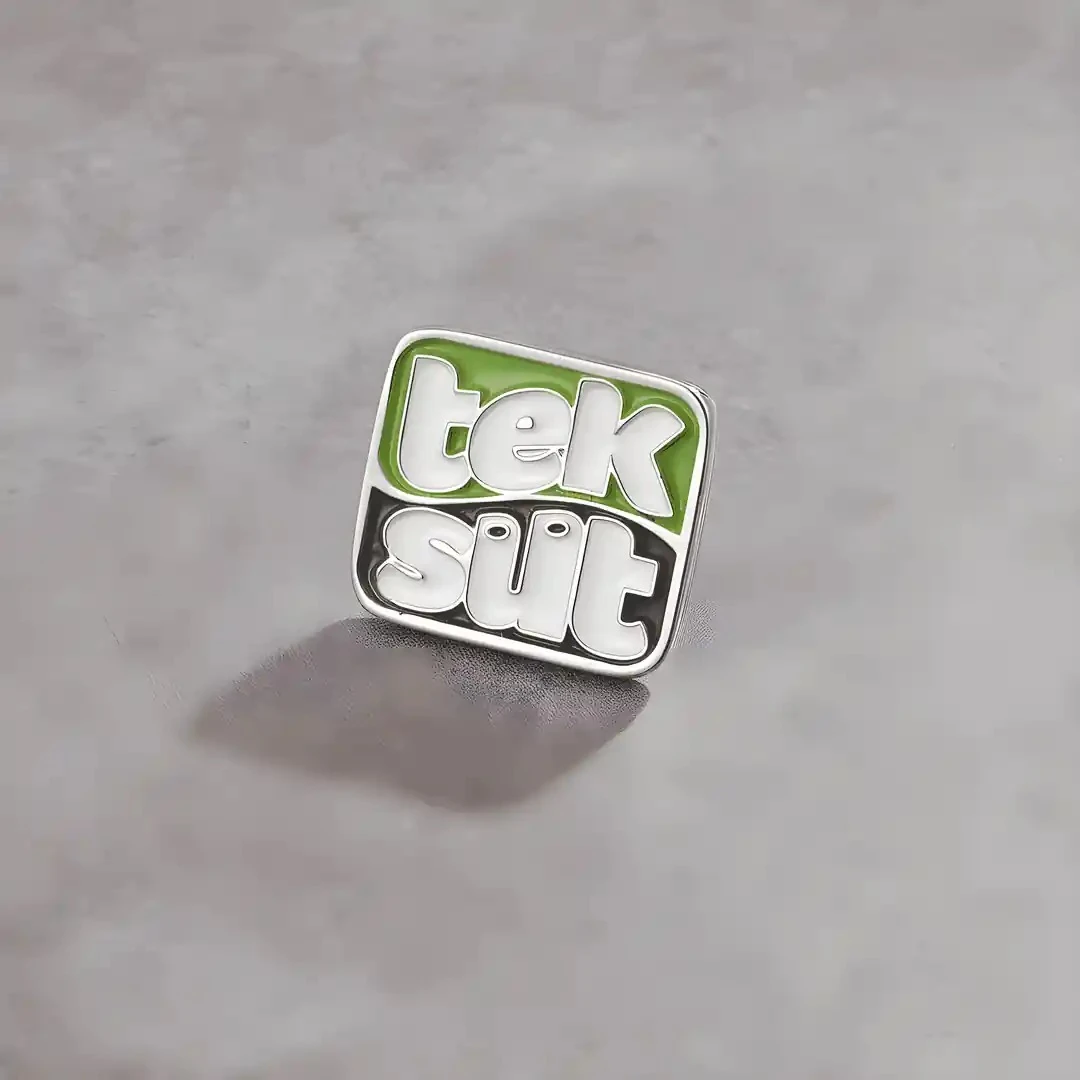 Mineli Metal Yaka Rozeti (İğneli-RZ1871)