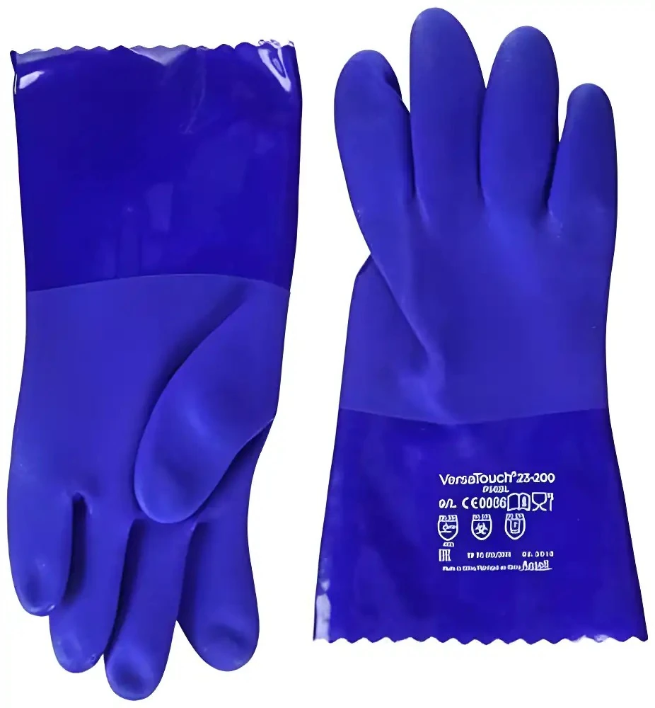 Ansell Alphatec 23-200 Gıda Uyumlu Kimyasal ve Sıvı Korumalı PVC İş Eldiveni