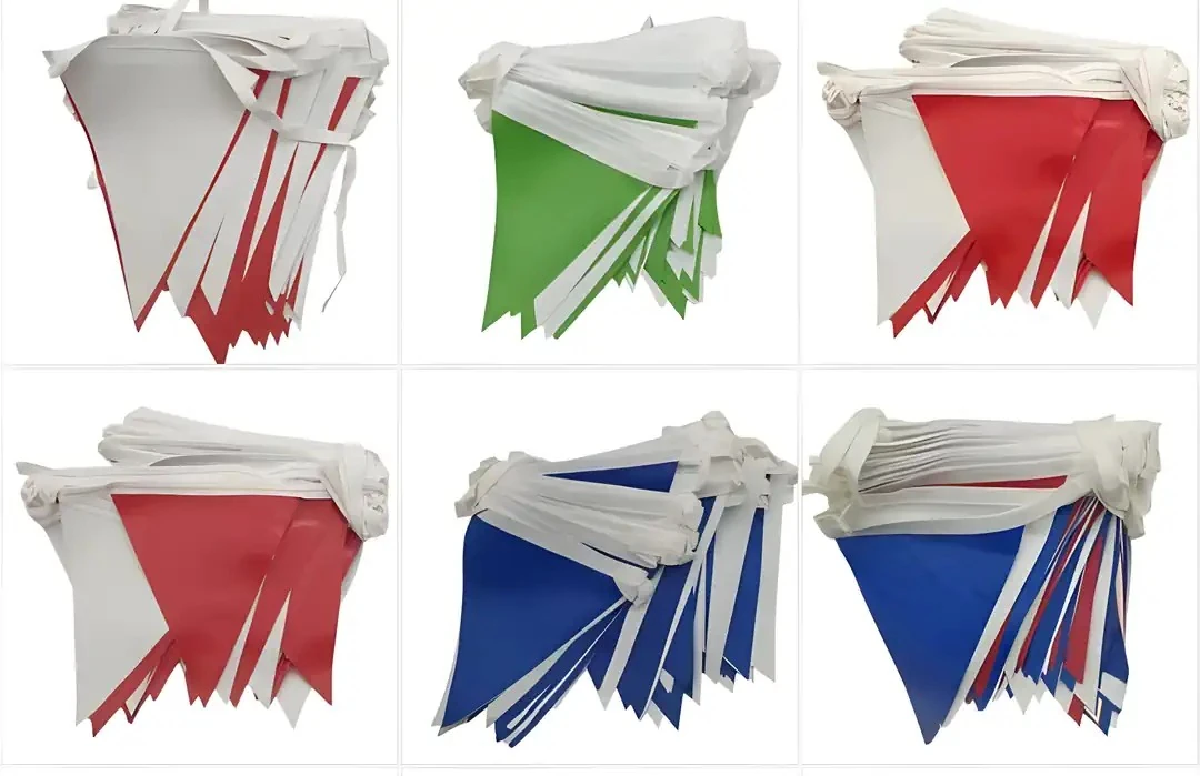 İpe Sıralı Üçgen  Flamalar