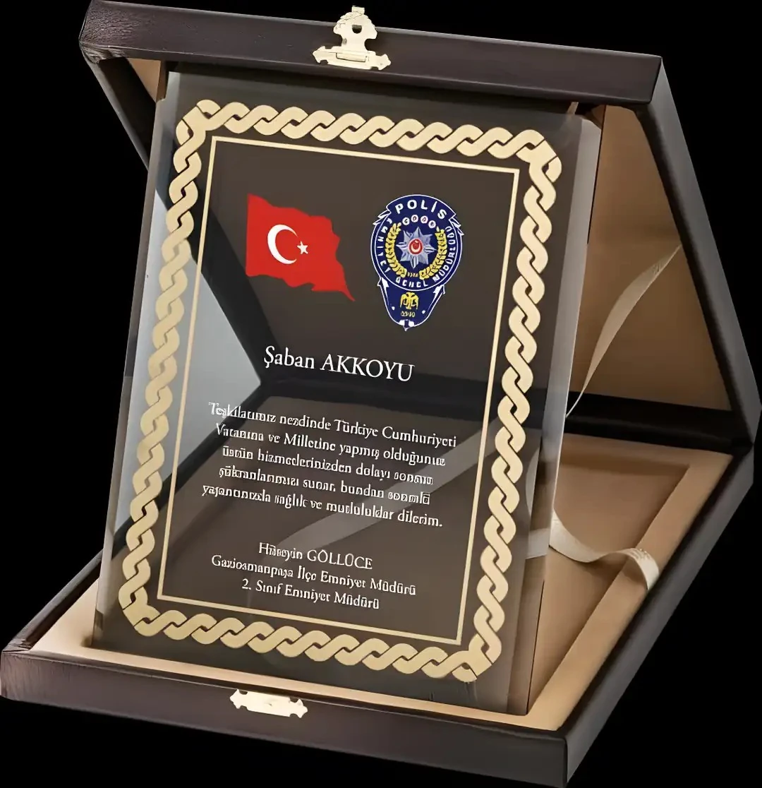 Kristal Plaket (no:672009)