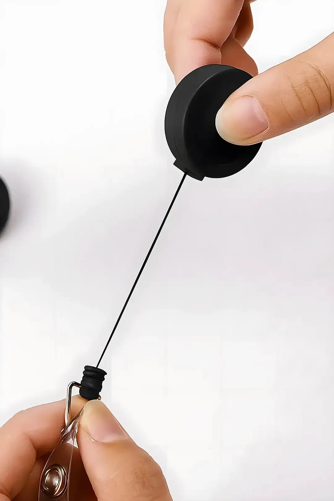  Buton Yoyo Yaka Kartlığı Kart Tutucu Yoyo Kartlık (MBY0078-sağlıkçı )