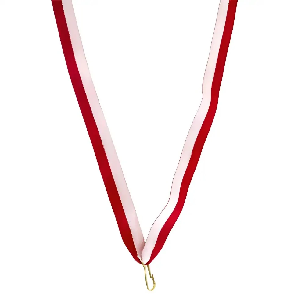 Madalya Kurdelesi  Kırmızı Beyaz (MR80)