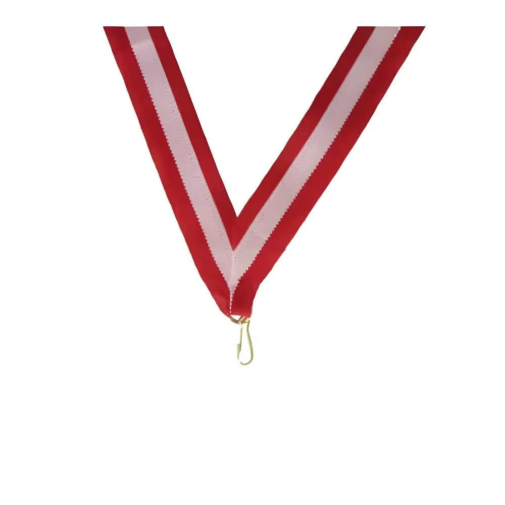 Madalya Kurdelesi  Kırmızı Beyaz (MR12)