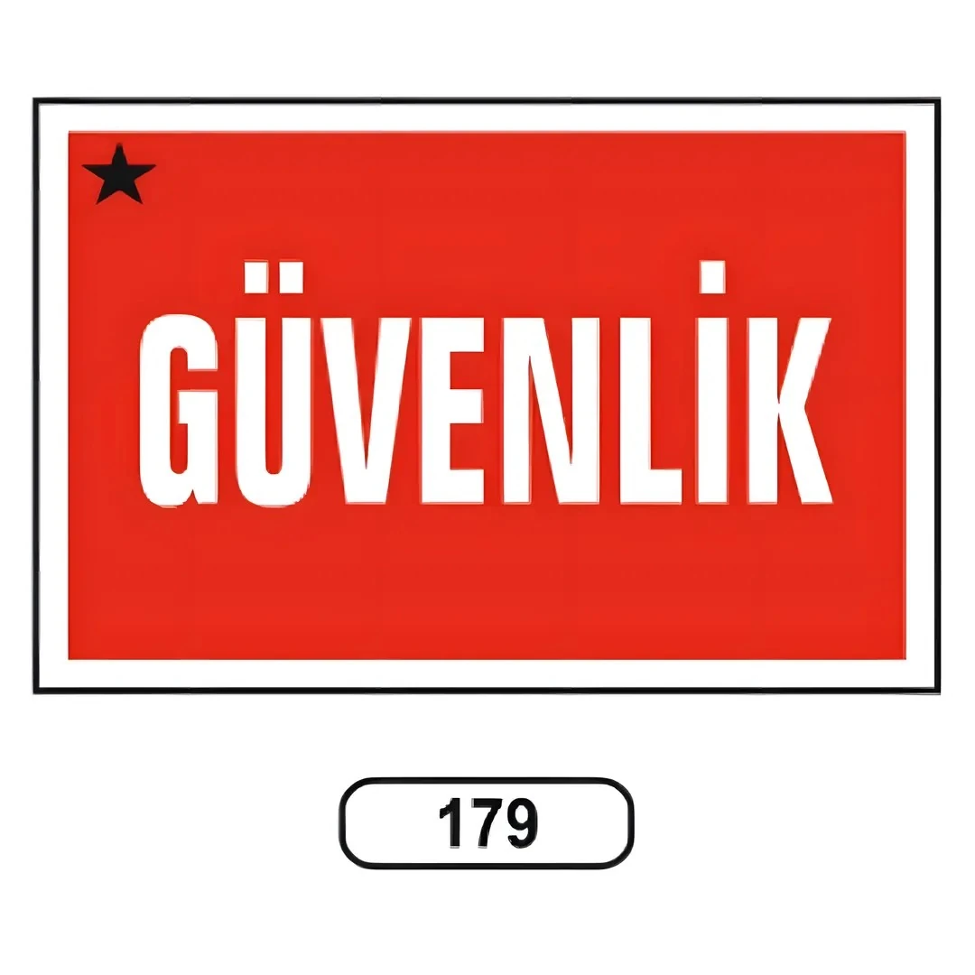 Güvenlik Levhası
