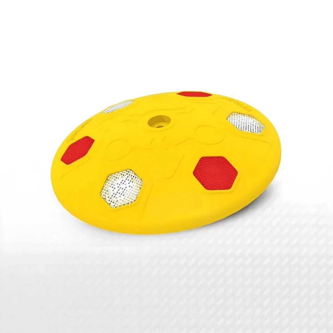 Yuvarlak Mercekli Yol Butonu