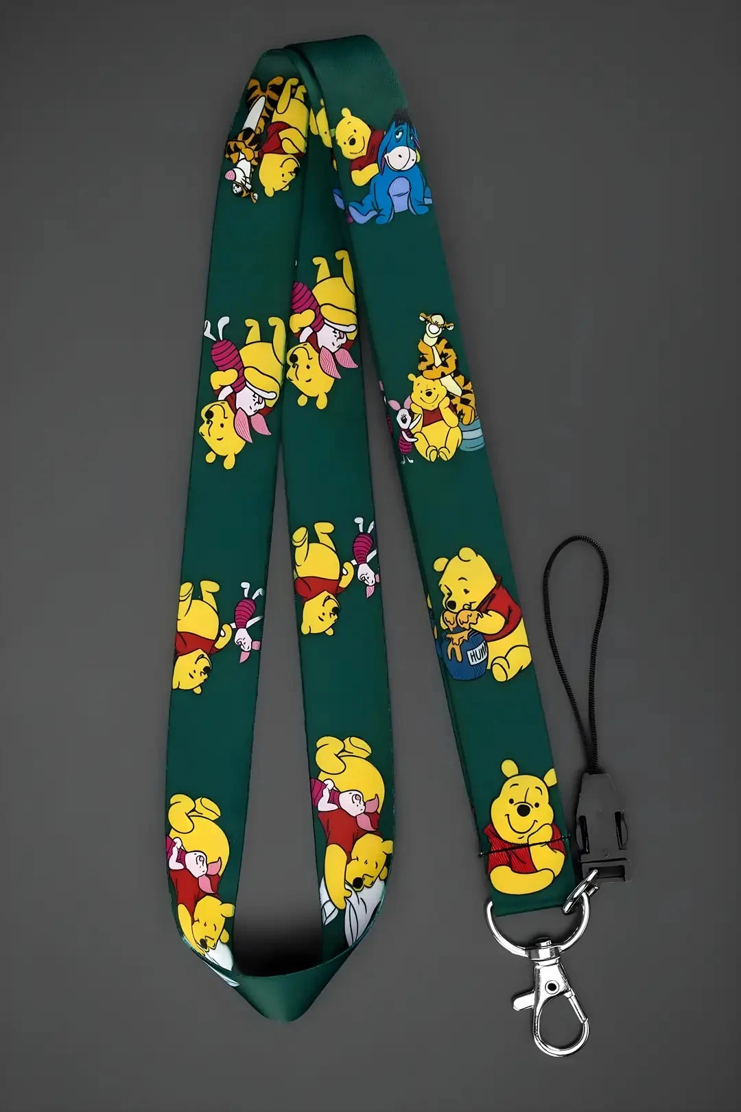 Boyun Askı İpi Yaka Kartı Kimlik Askısı Telefon Aksesuarı (ASK0301-Ayı Desenli)