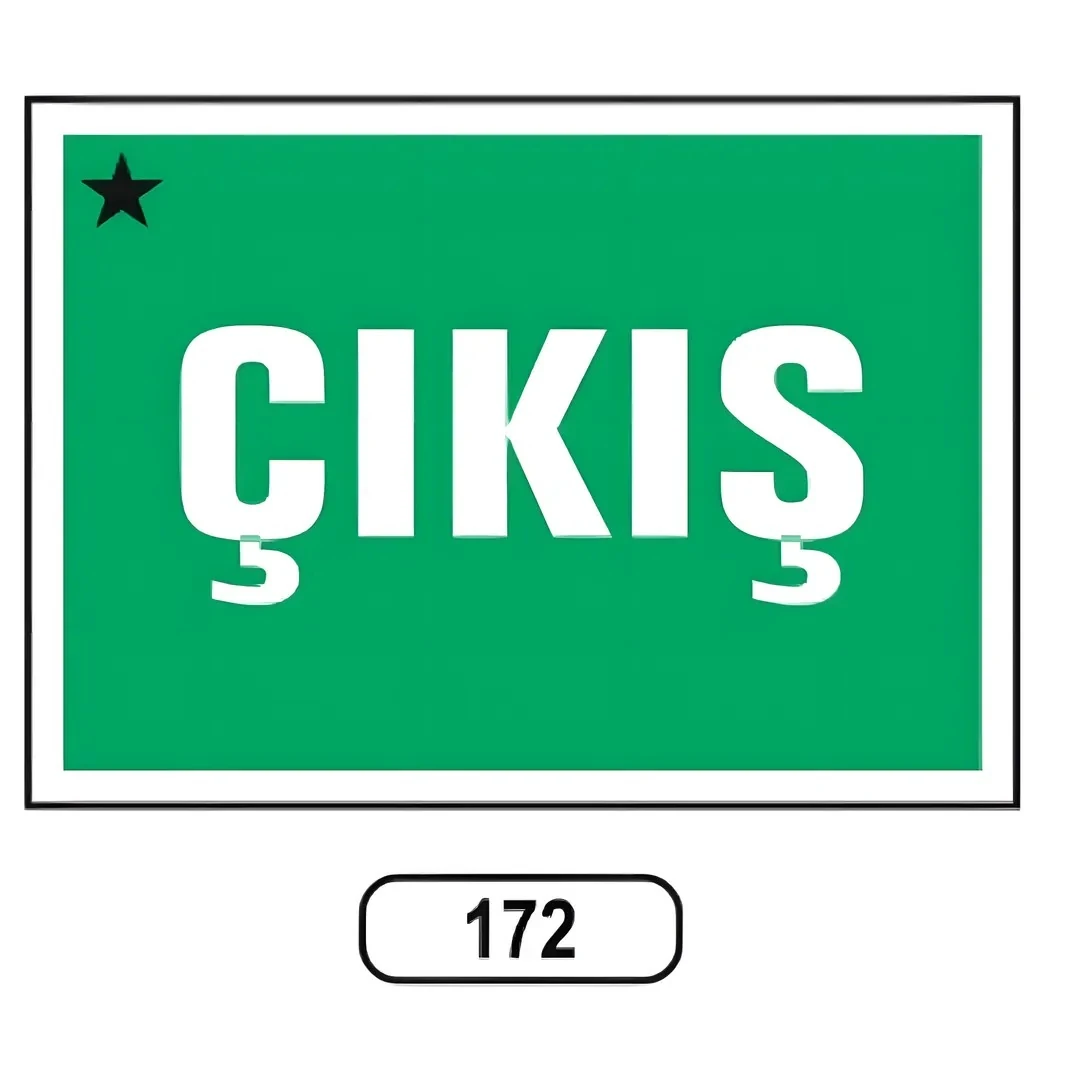 Çıkış Yönlendirme Levhası