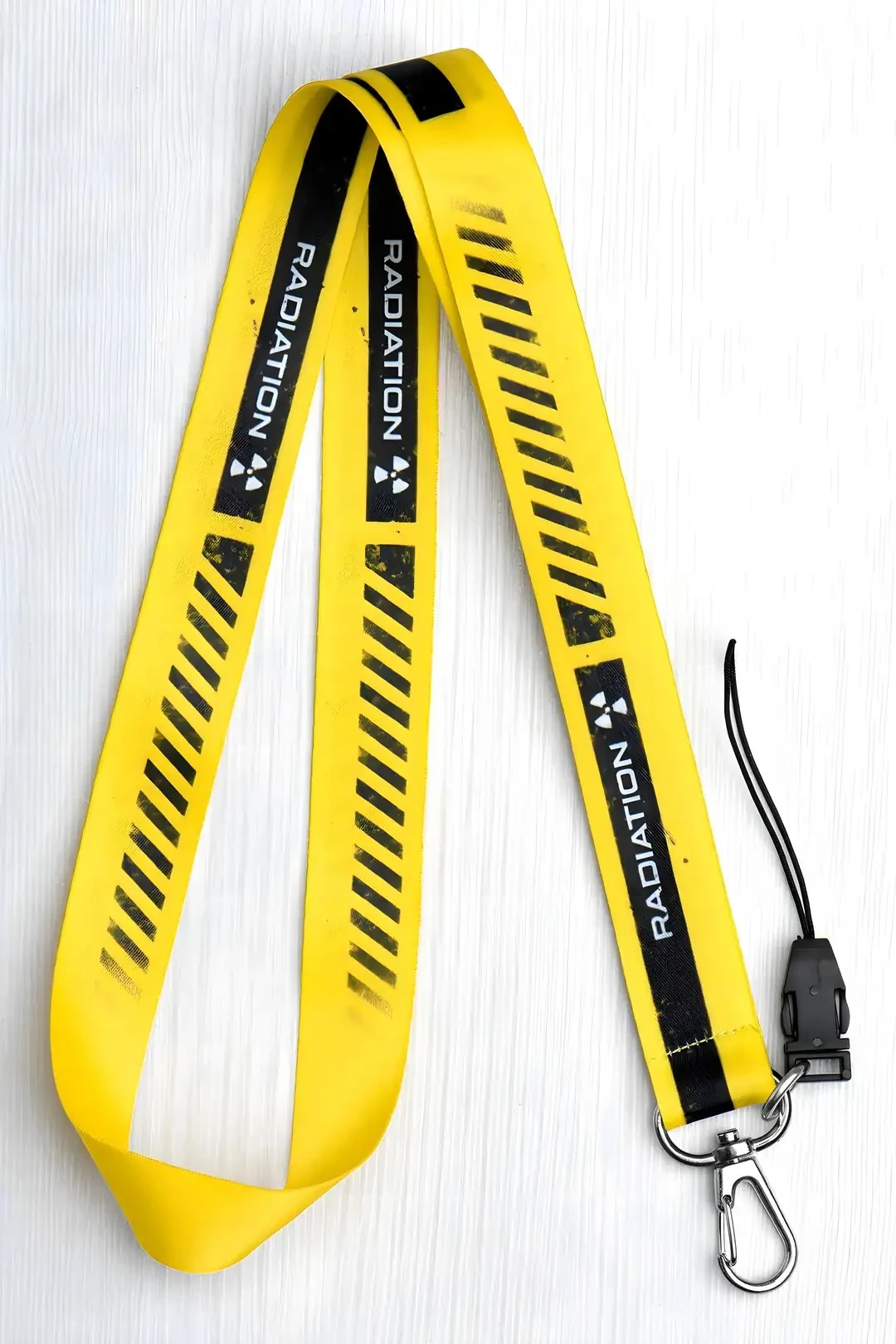 Boyun Askı İpi Kimlik Kartı ve Telefon Askısı ( ASK0050-Radyasyon Radyoaktif Radyoloji )