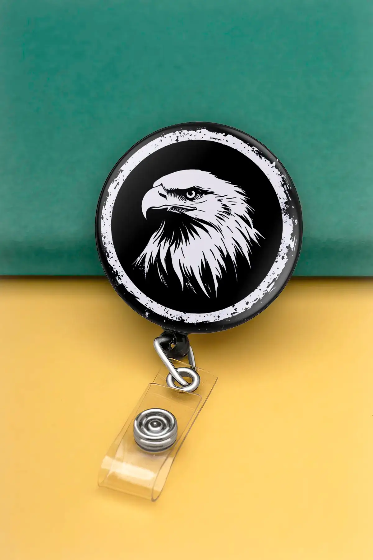  Buton Yoyo Yaka Kartlığı Kart Tutucu Yoyo Kartlık (MBY0085-taraftar renkleri )