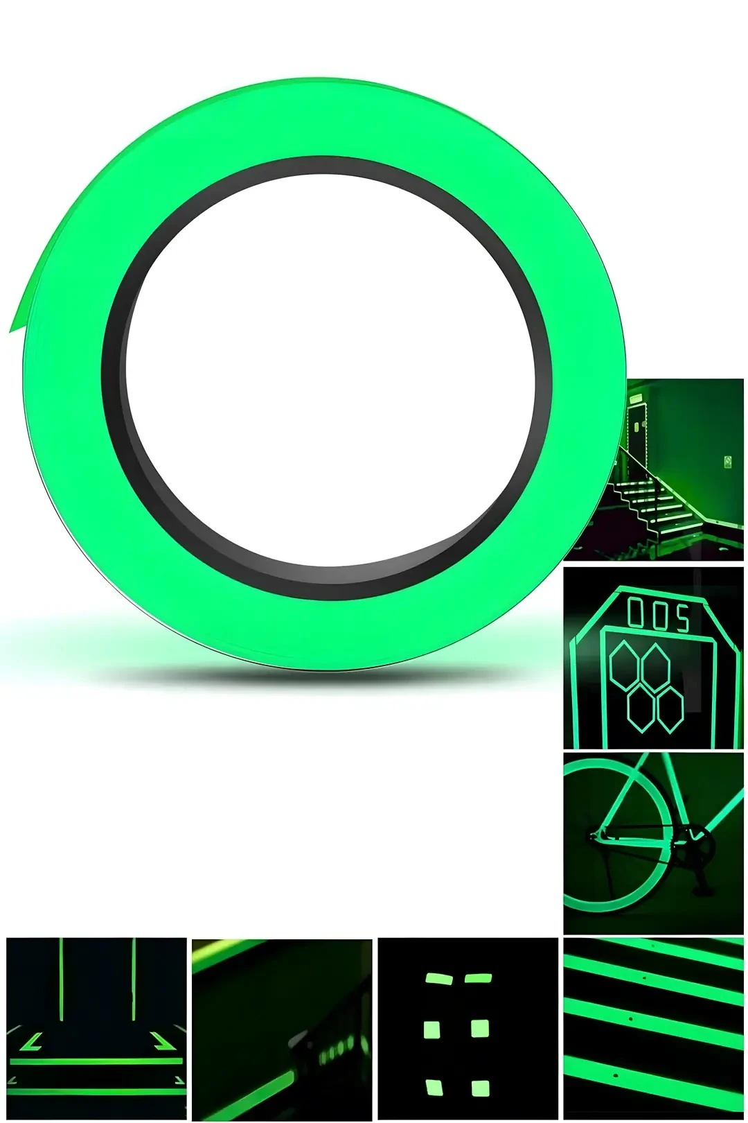 Karanlıkta Işık Veren Fosforlu Bant (5m)