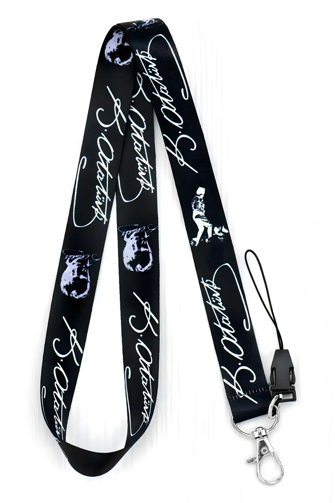 Boyun Askı İpi Kimlik Kartı ve Telefon Askısı ( ASK0124-Mustafa Kemal Atatürk)