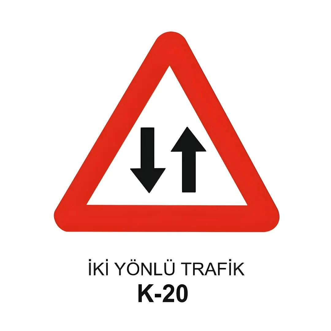 İki Yönlü Trafik Levhası