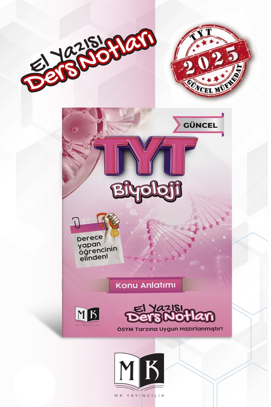 2025 TYT FEN BİLİMLERİ EL YAZISI DERS NOTLARI SET