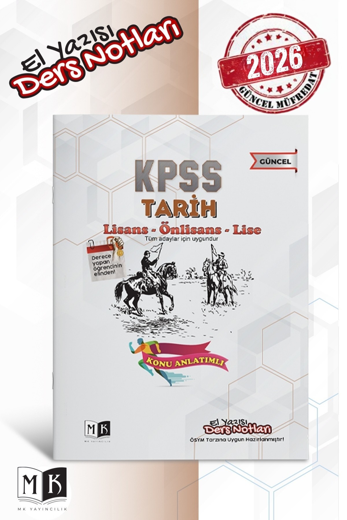 2026 KPSS GENEL KÜLTÜR EL YAZISI DERS NOTLARI SET