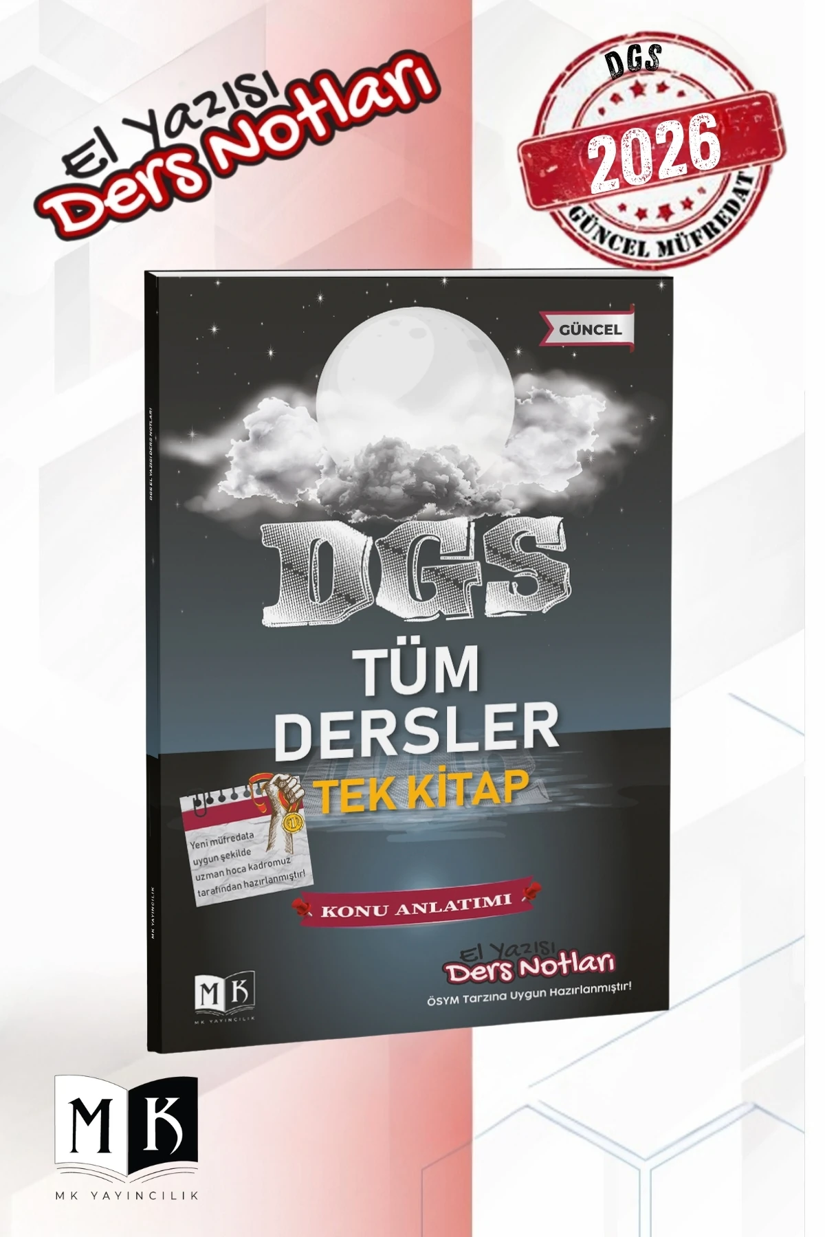 2026 DGS TÜM DERSLER EL YAZISI DERS NOTLARI KİTABI