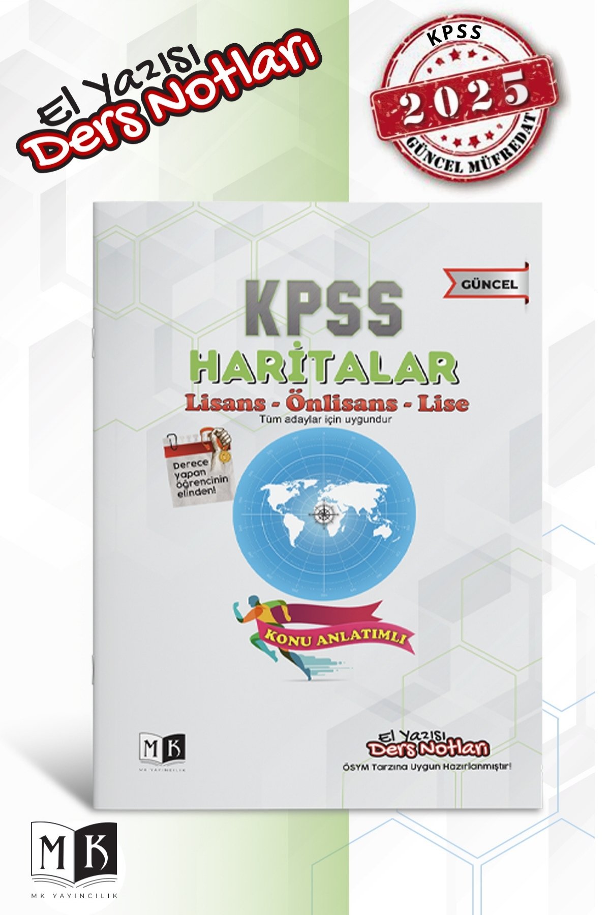 2025 KPSS  HARİTALAR EL ÇİZİMİ DERS NOTLARI KİTABI