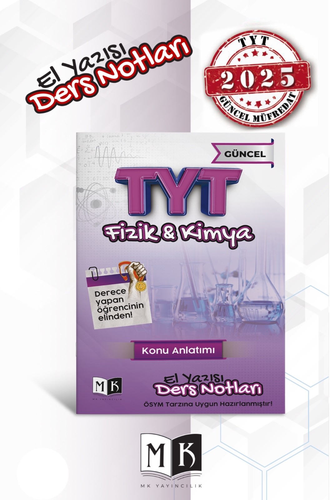 2025 TYT FEN BİLİMLERİ EL YAZISI DERS NOTLARI SET