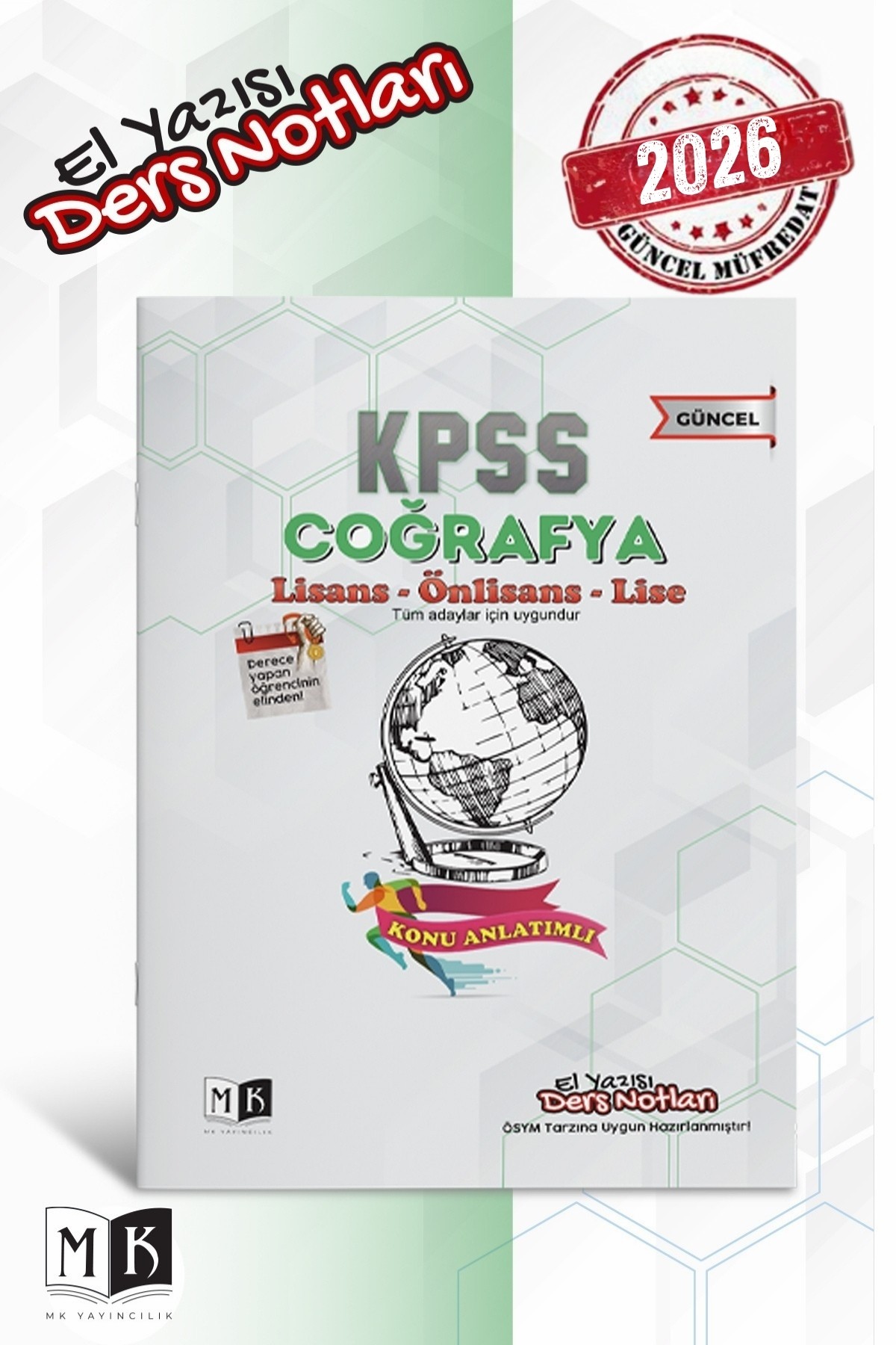 2026 KPSS GENEL KÜLTÜR EL YAZISI DERS NOTLARI SET