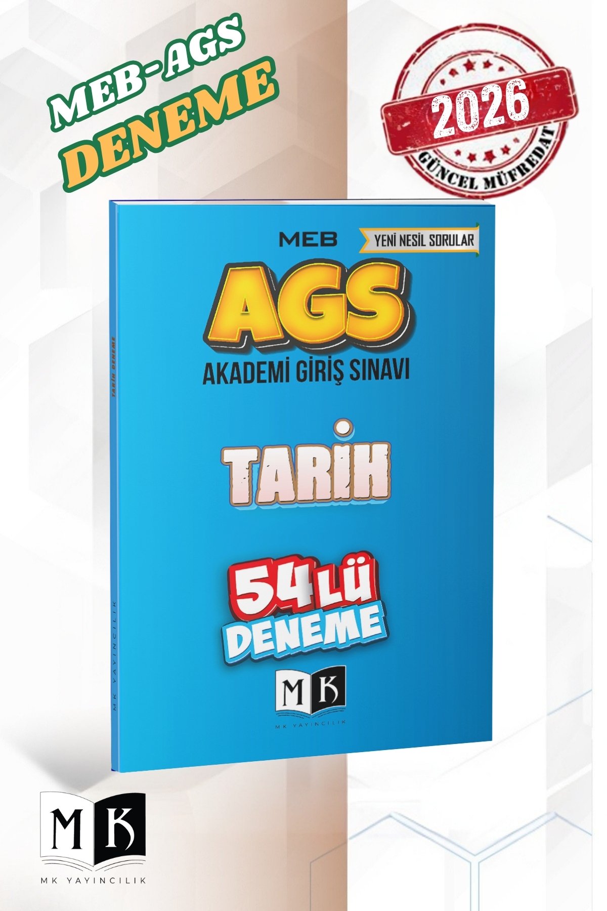 2026 AGS TARİH 54LÜ DENEME