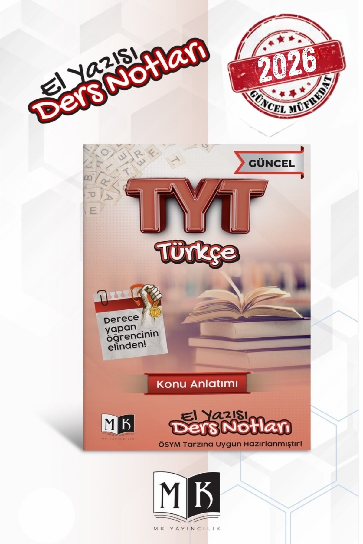 2026 TYT TÜRKÇE EL YAZISI DERS NOTLARI KİTABI