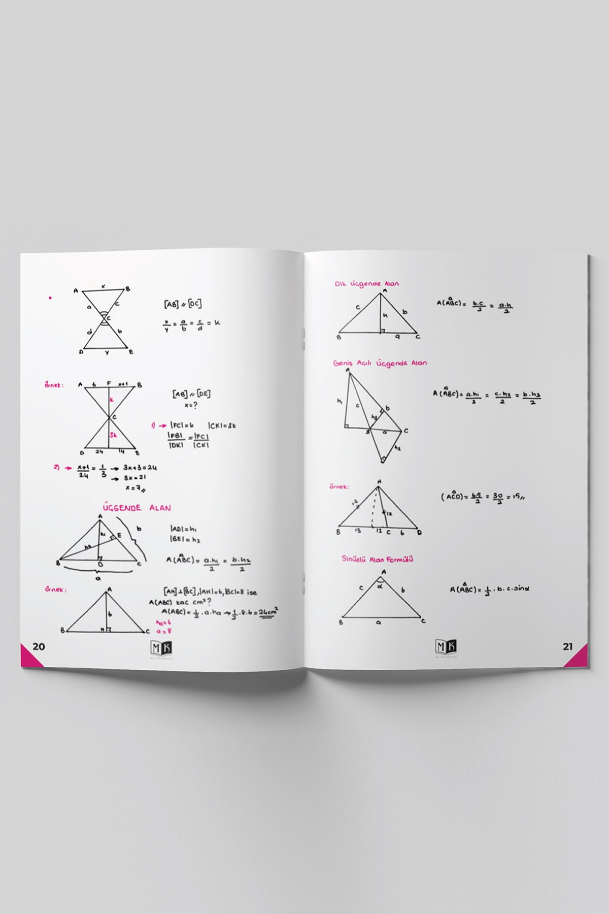 2025 TYT GEOMETRİ EL YAZISI DERS NOTLARI KİTABI