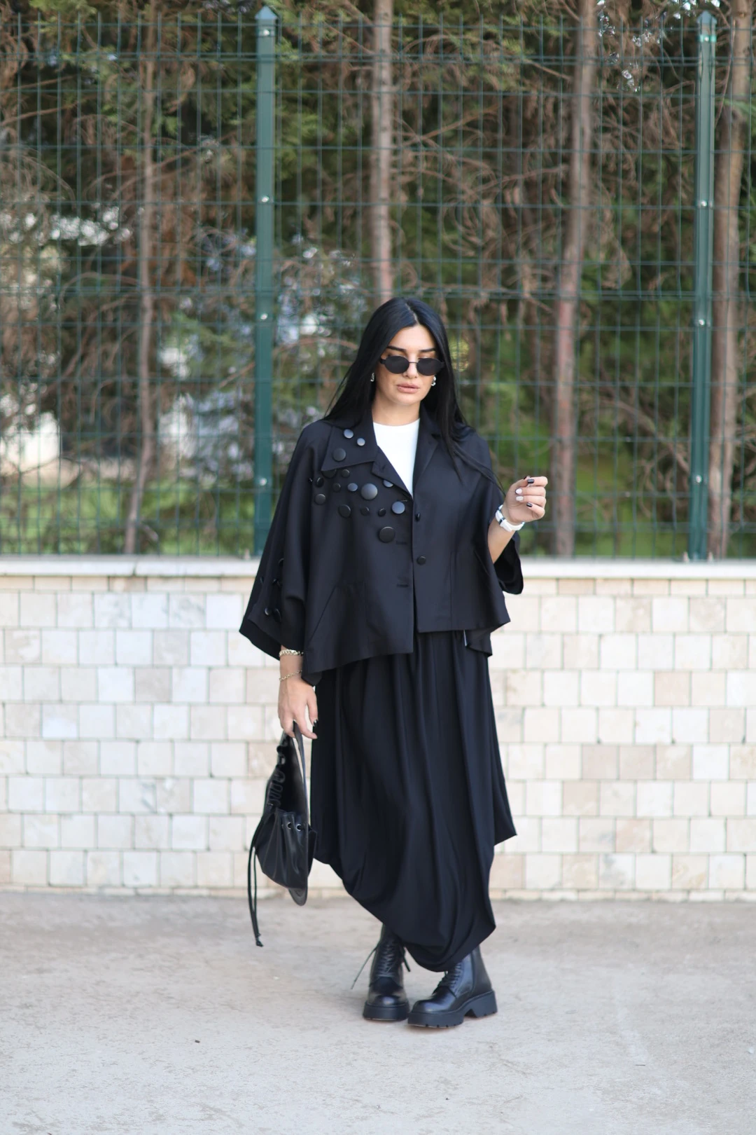 H4 Tasarım Ceket-Siyah