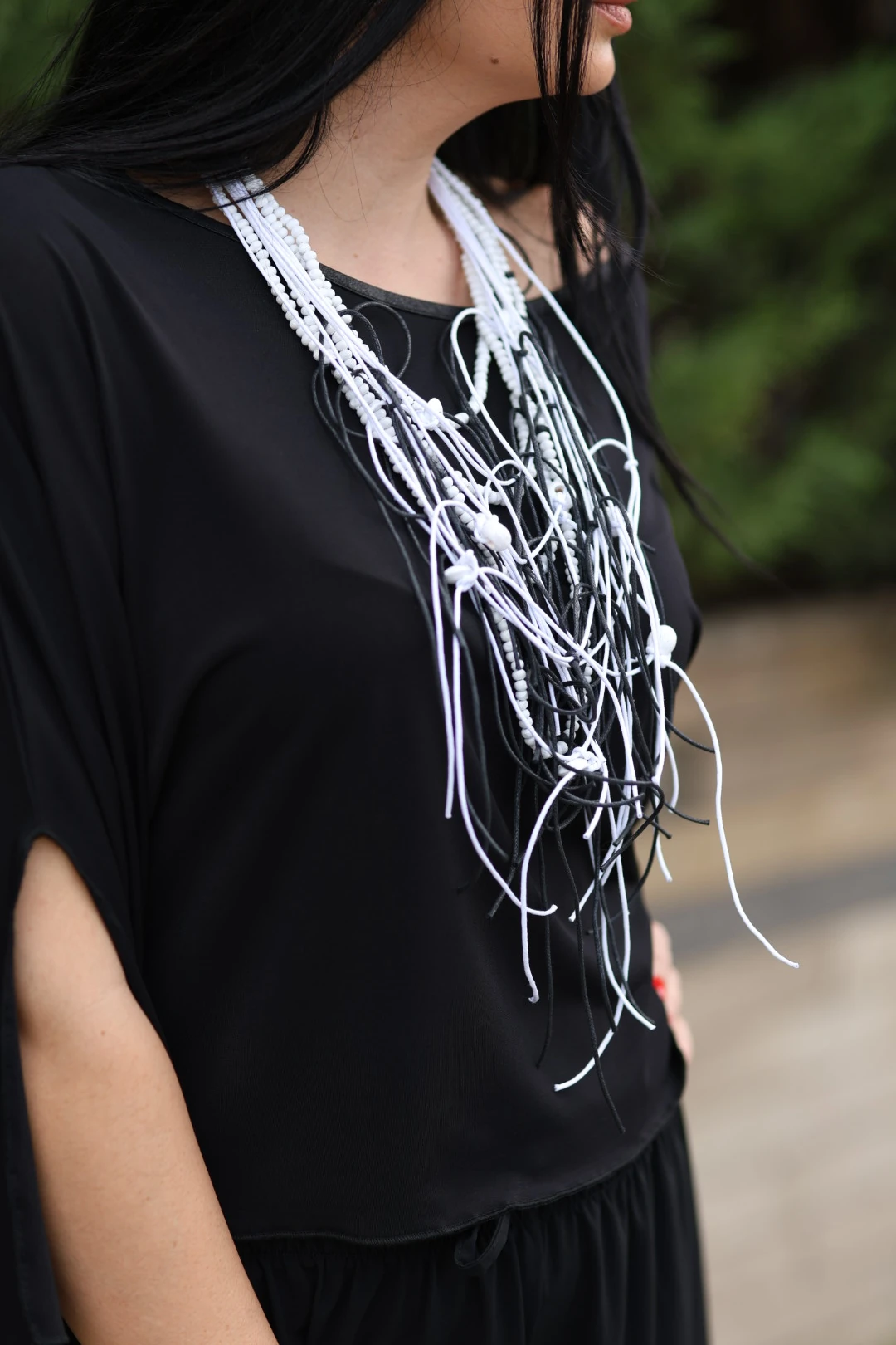 Nilmark Tasarım Bluz-Siyah