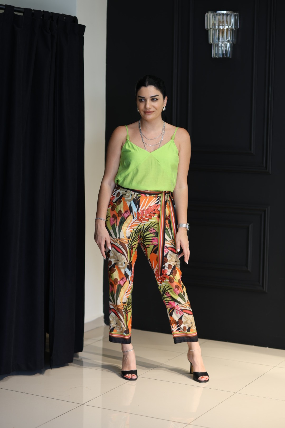 Oranj İçi Astarlı Pantolon 