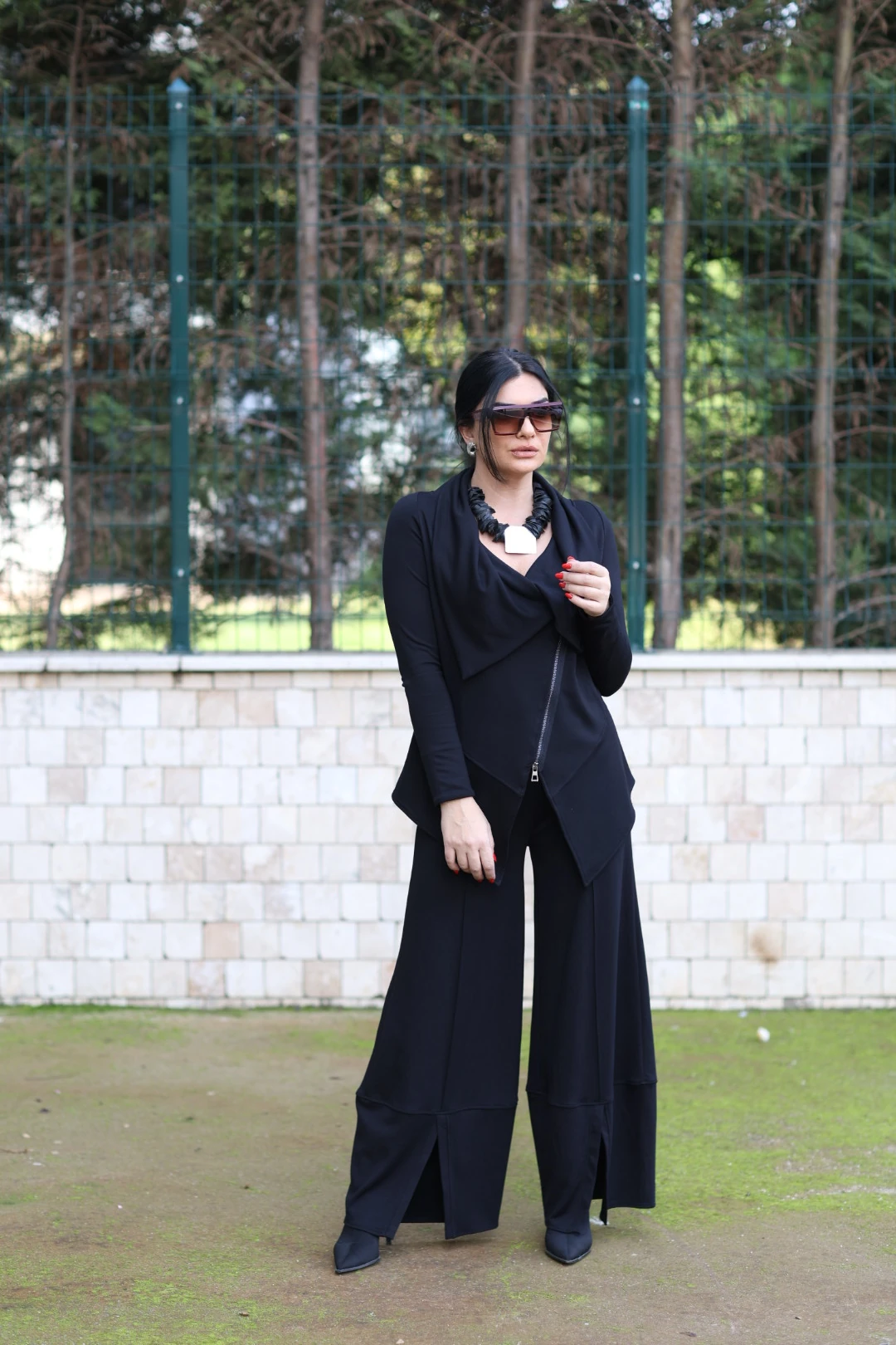 Nilmark Tasarım Pantolon-Siyah