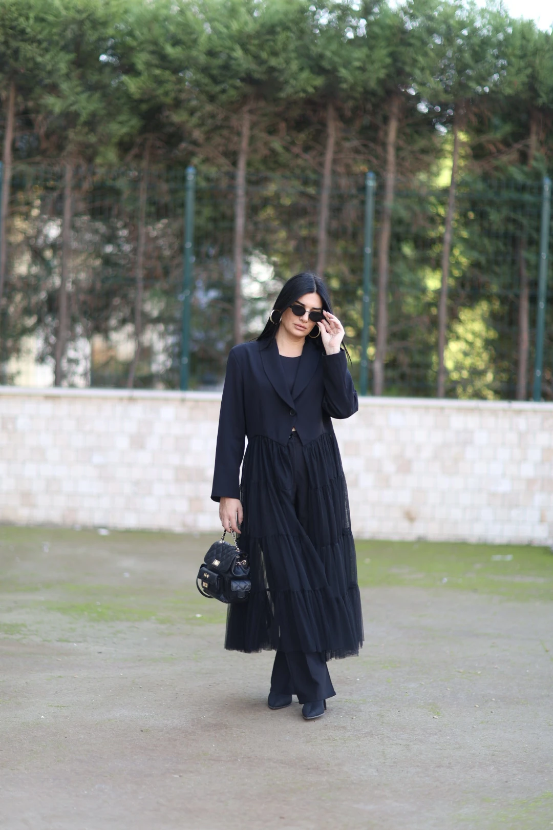 H4 Tasarım Pantolon-Siyah