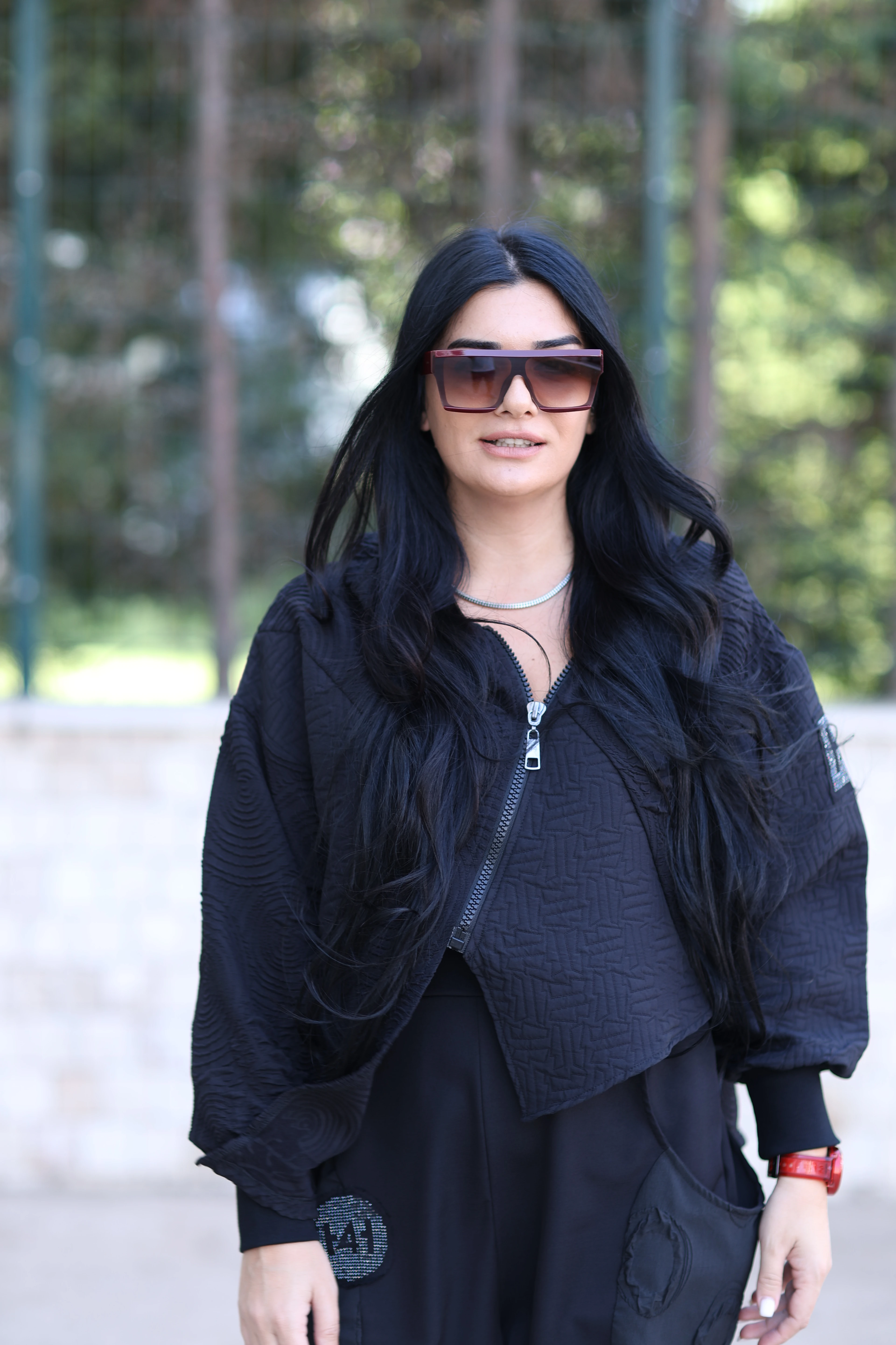 Kapşonlu Sweat - Siyah 