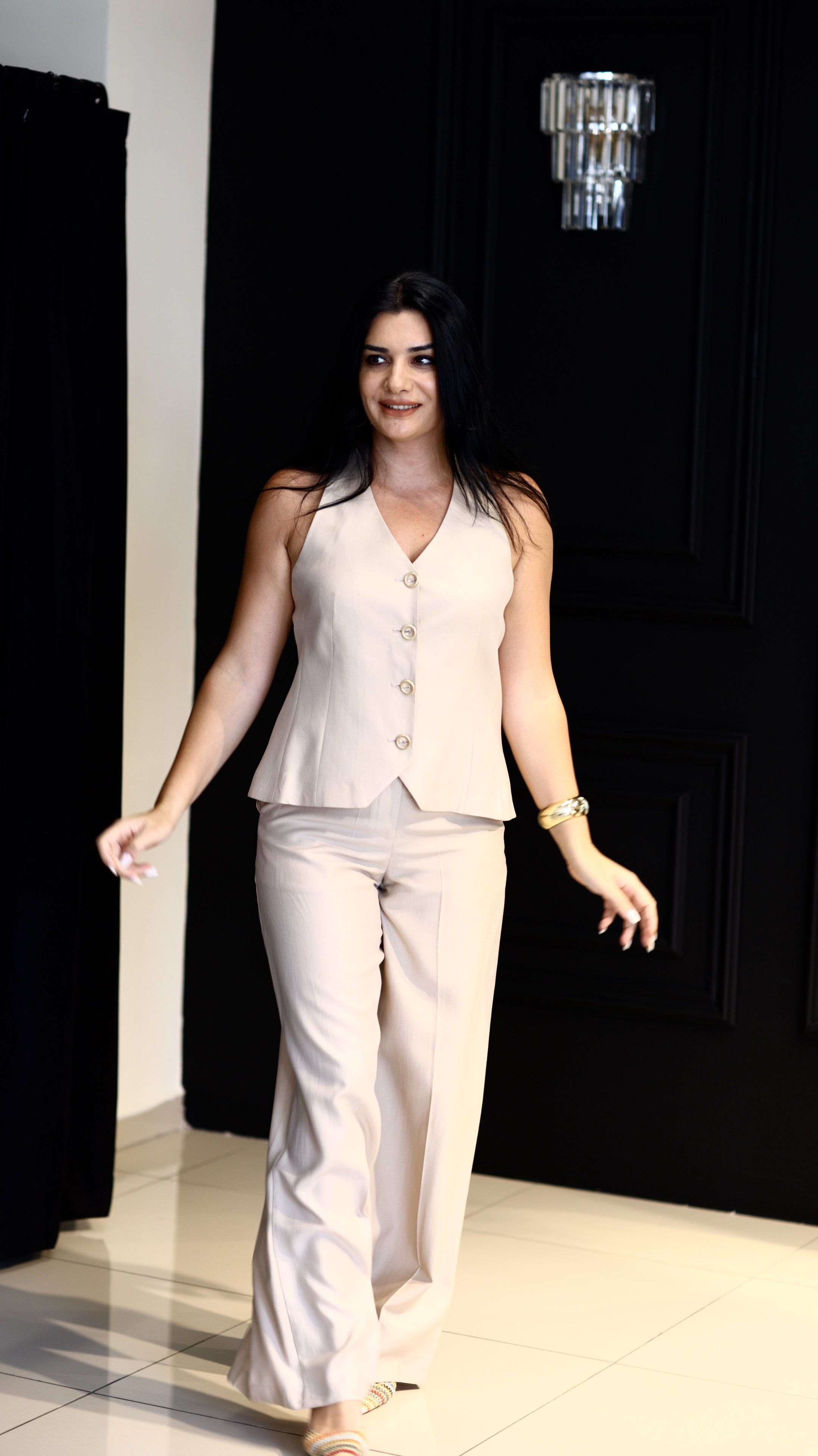  Tencel Bol Paça Pantolan