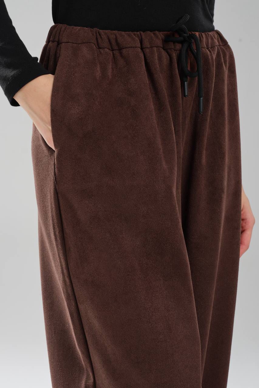 Kadife Balon Pantolon