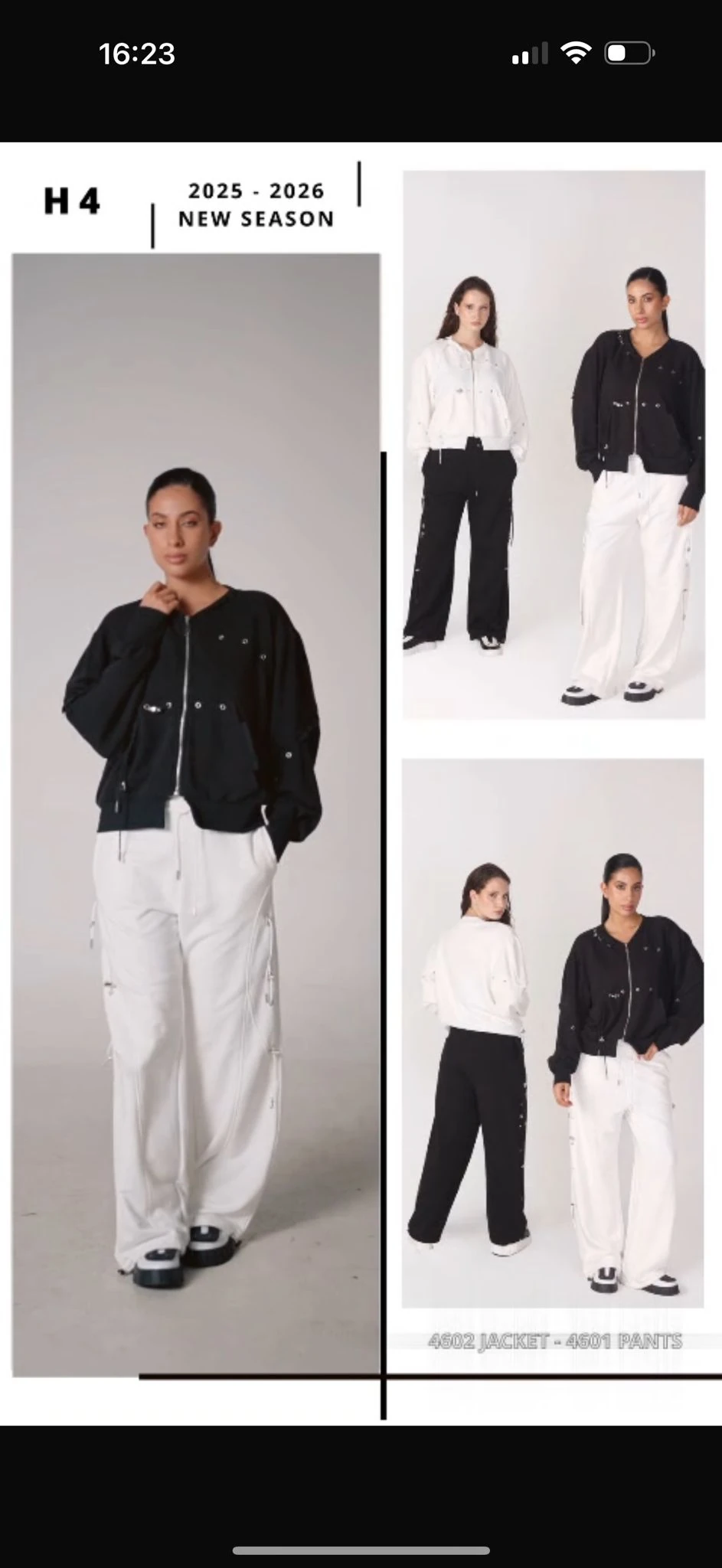 H4 Ekru Sweat - Beyaz