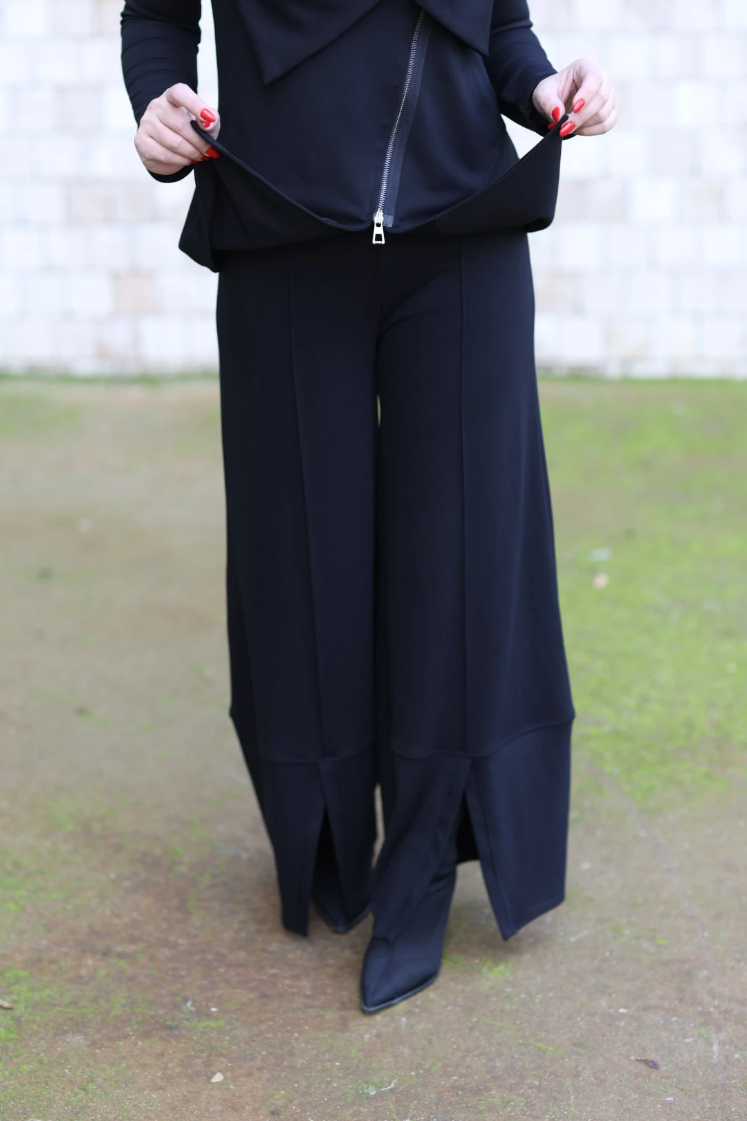 Nilmark Tasarım Pantolon-Siyag