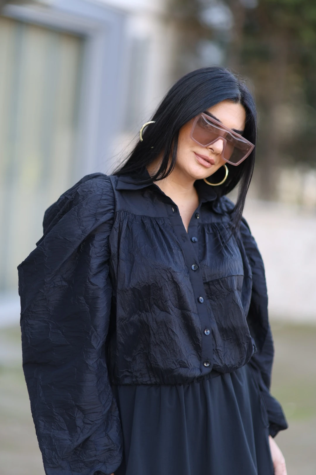 H4 Tasarım Ceket-Siyah