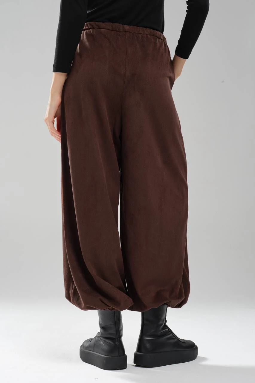 Kadife Balon Pantolon