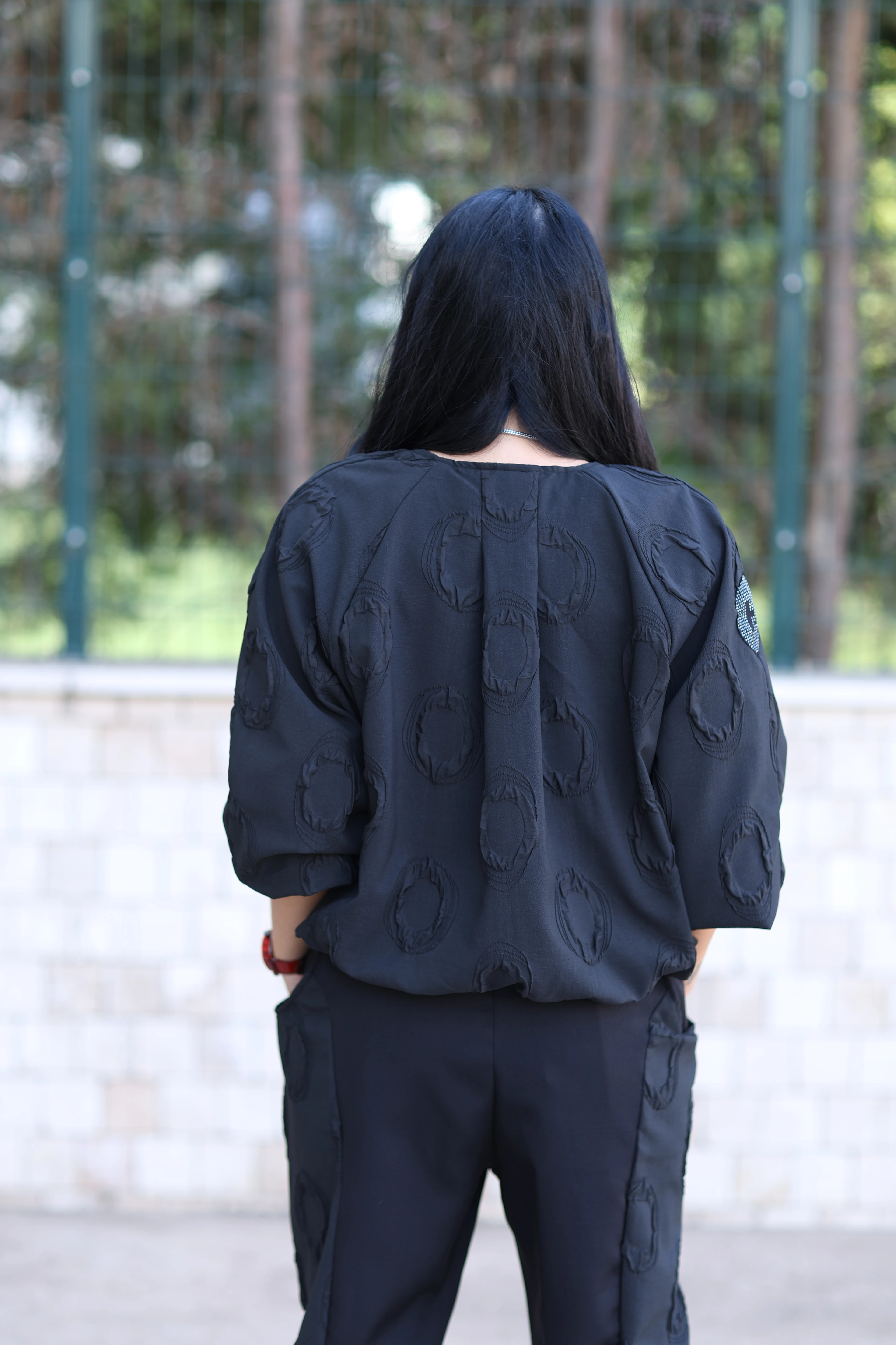 Fermuarlı Sweat - Siyah 