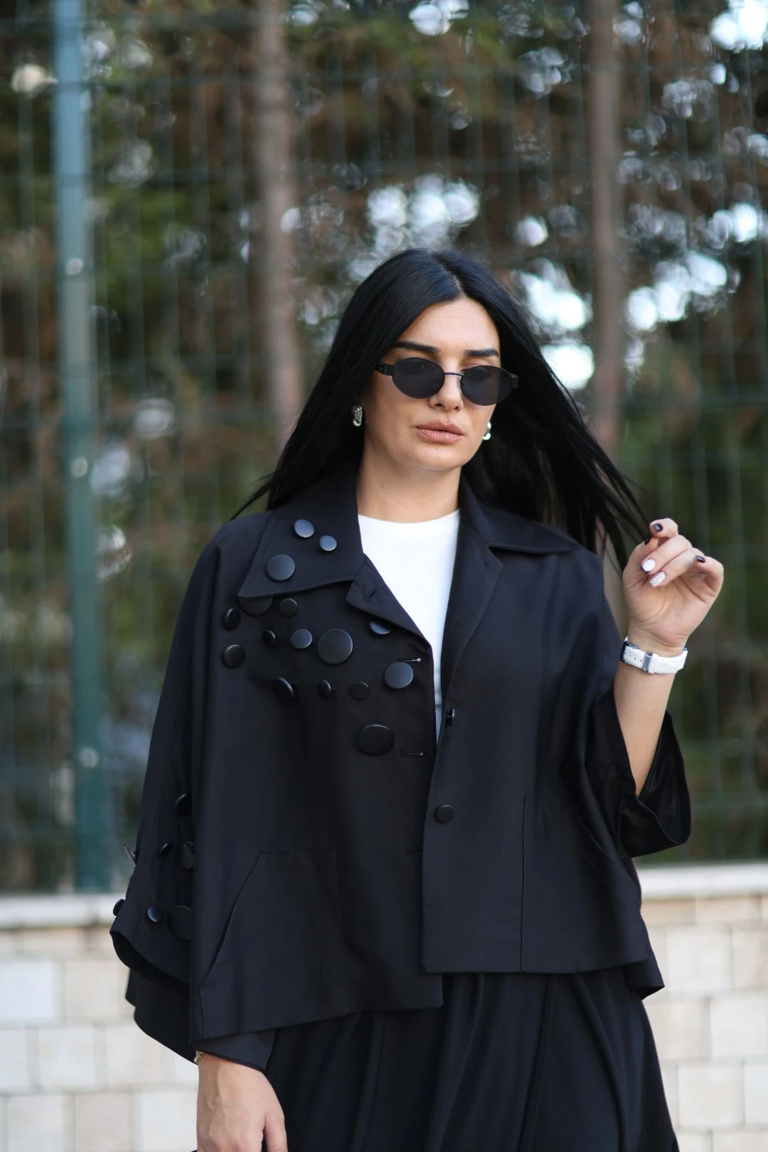 H4 Tasarım Ceket-Siyah