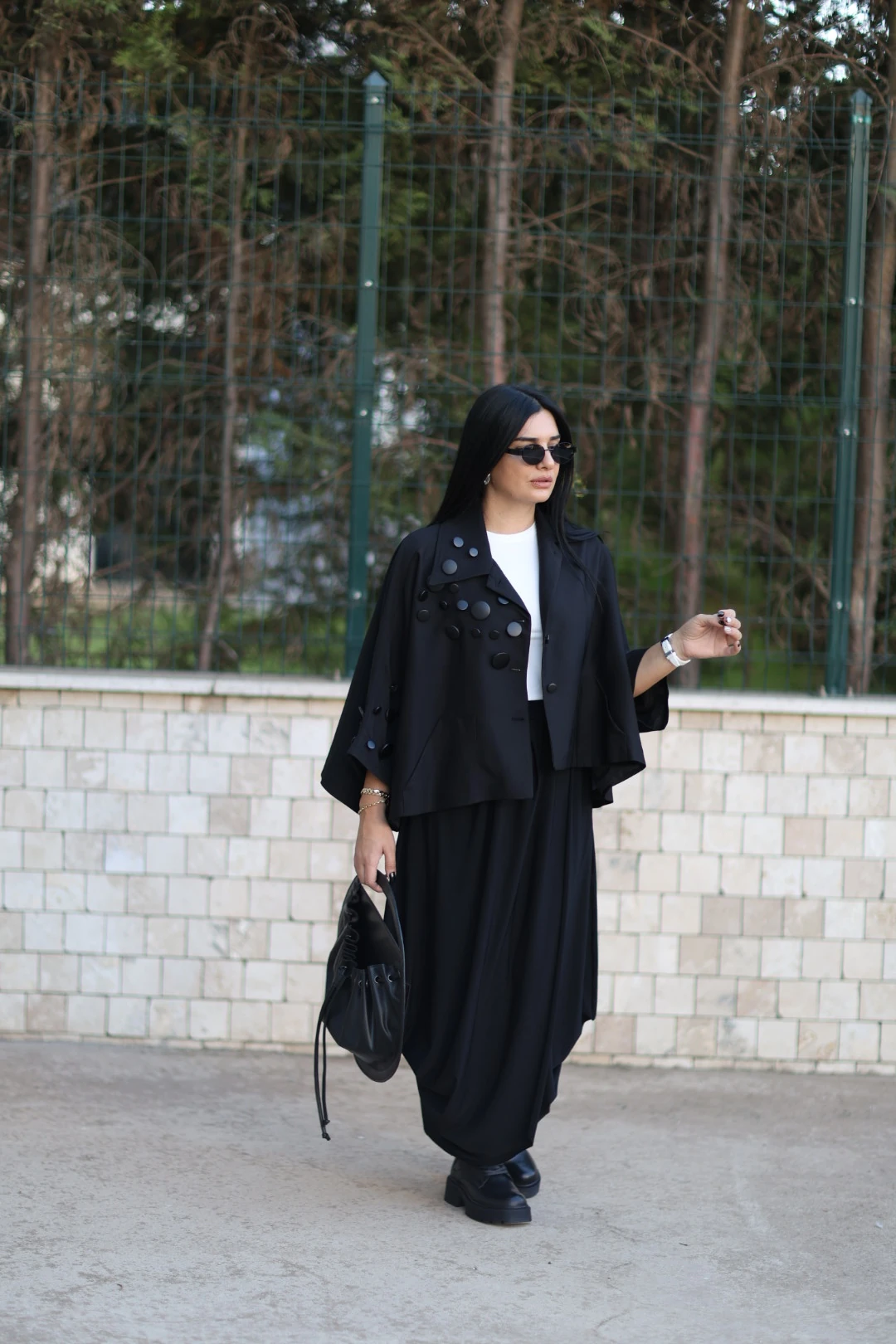 H4 Tasarım Ceket-Siyah