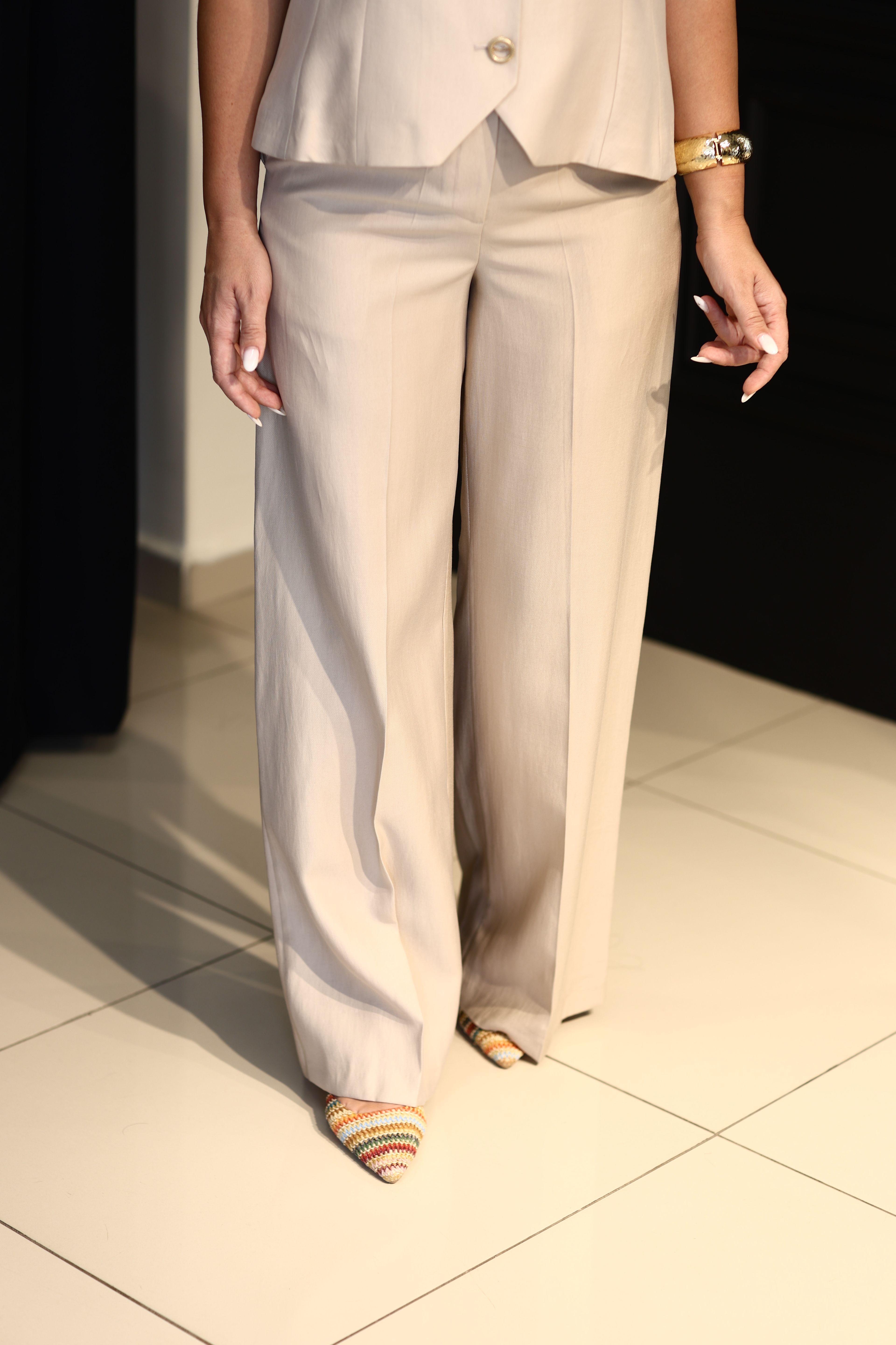 Tencel Bol Paça Pantolan
