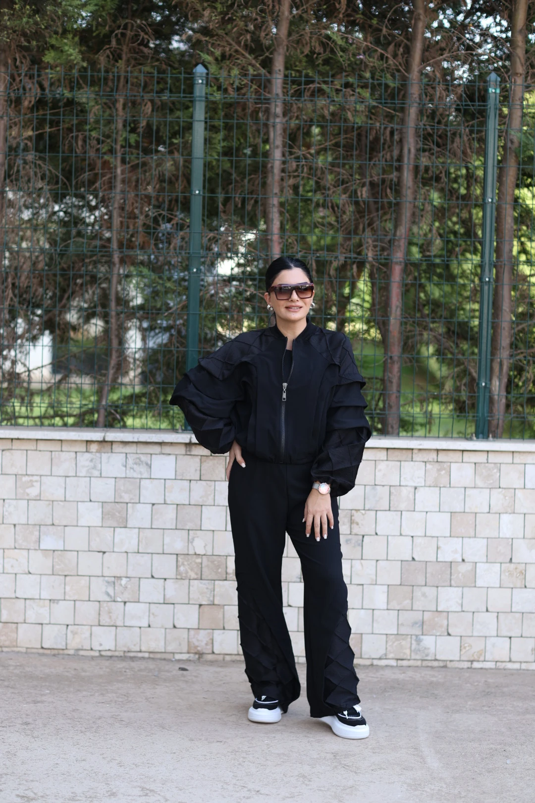 Tasarım Ceket-Siyah