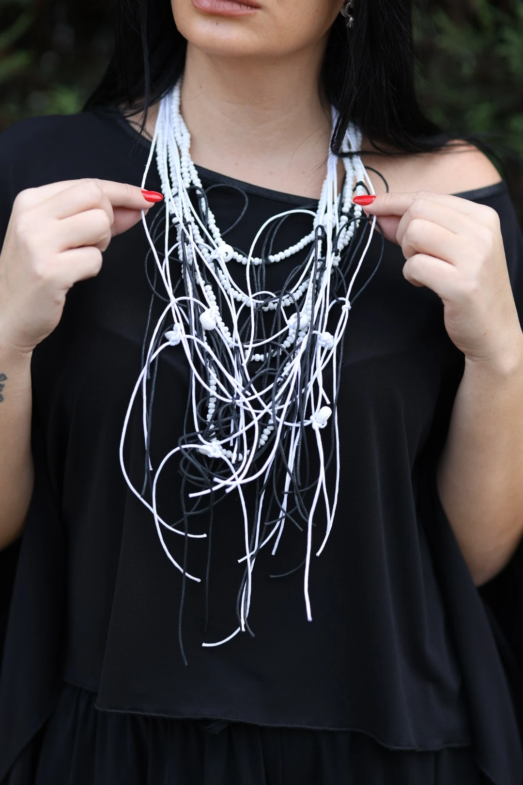 Nilmark Tasarım Bluz-Siyah