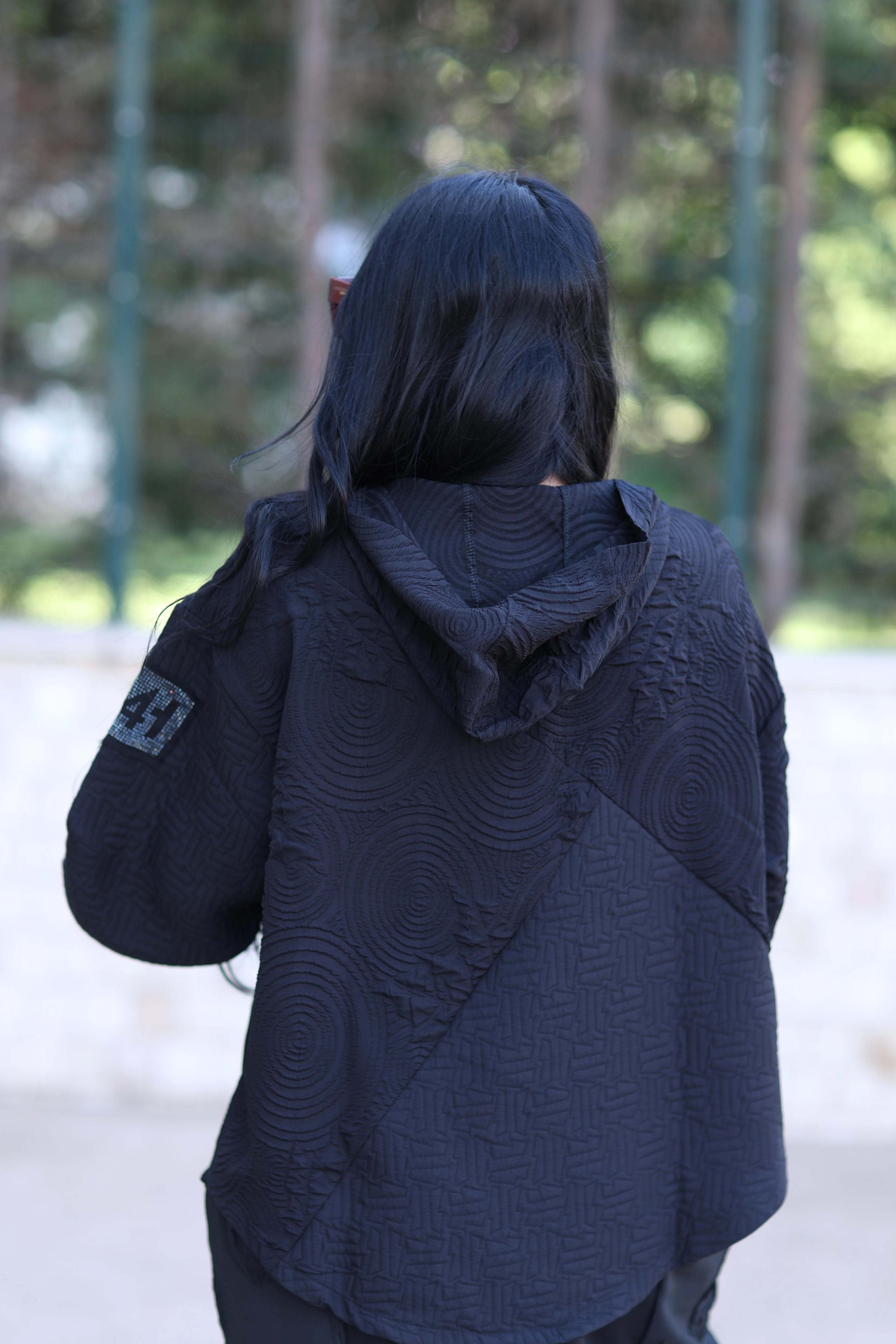 Kapşonlu Sweat - Siyah 