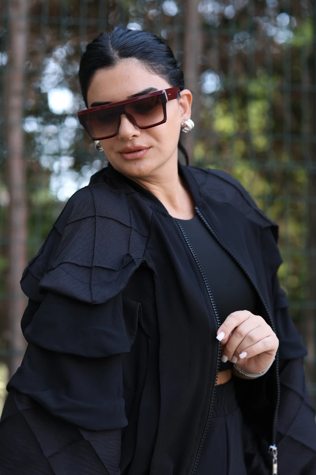 Tasarım Ceket-Siyah