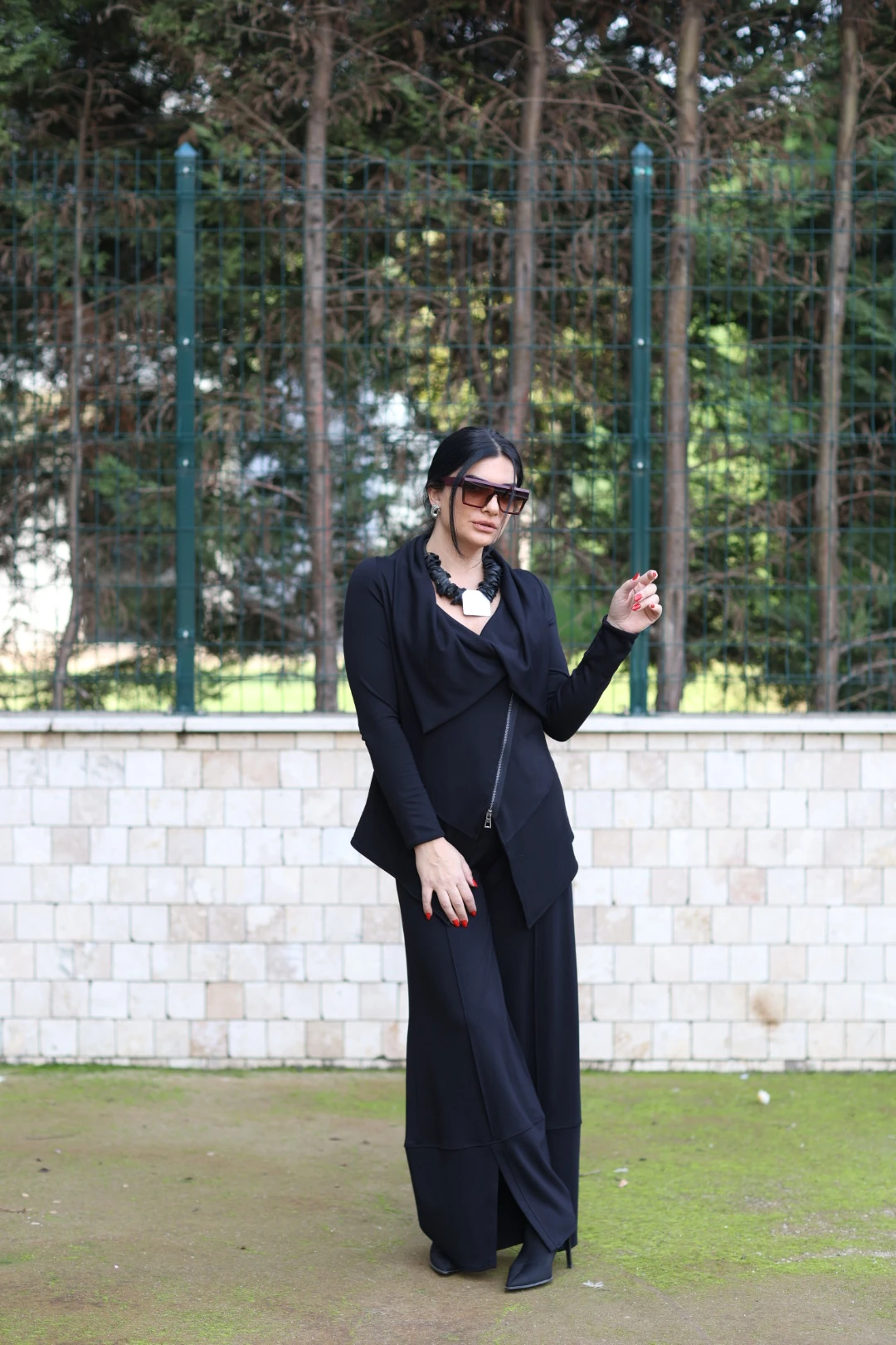 Nilmark Tasarım Pantolon-Siyah