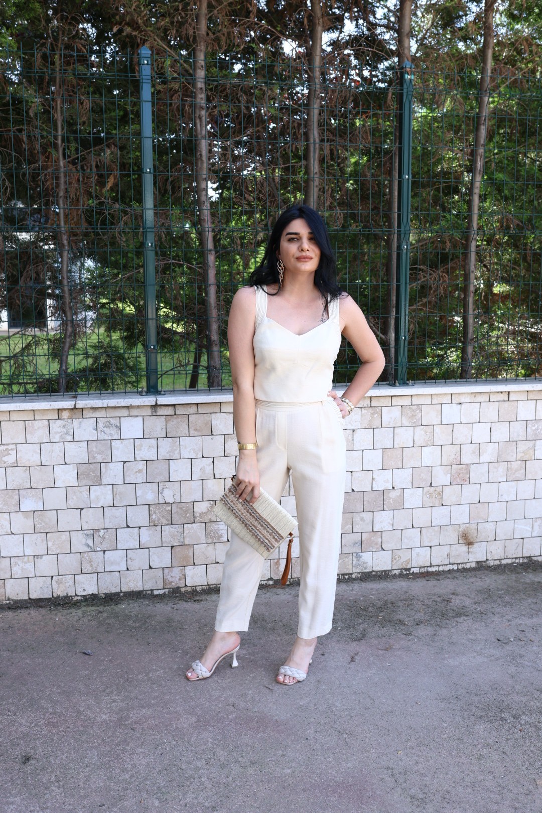 Ekru Havuç Pantolon