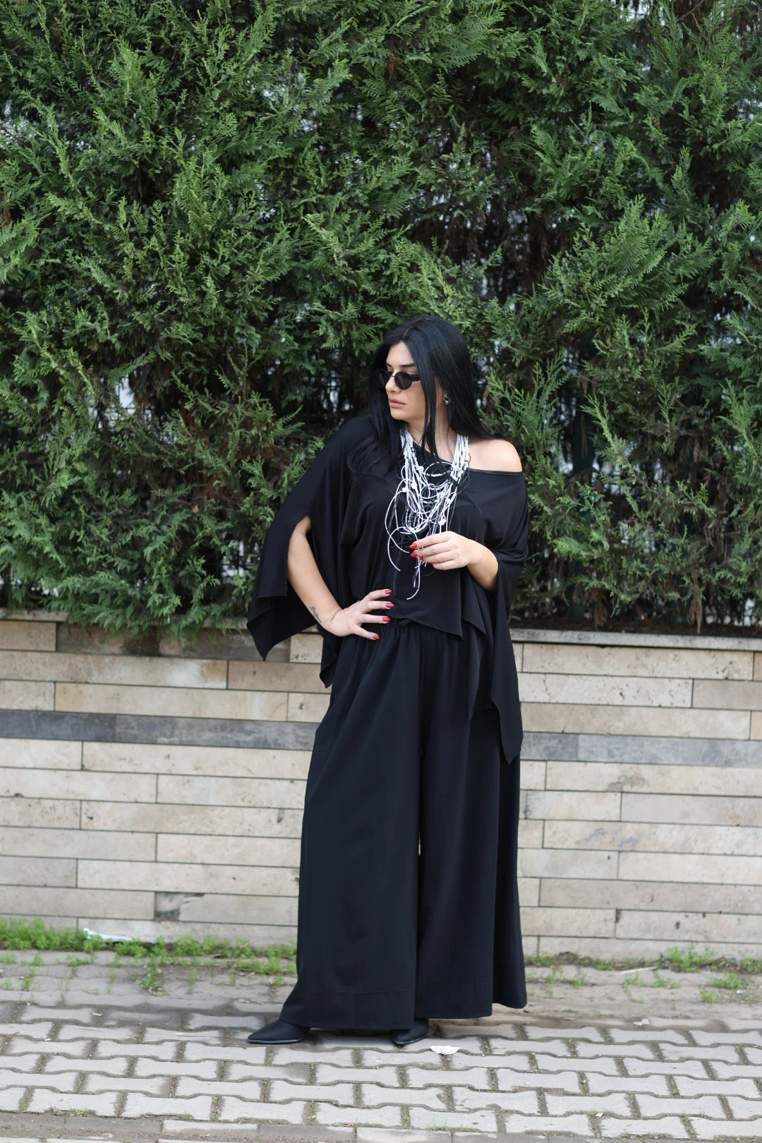 Nilmark Tasarım Bluz-Siyah