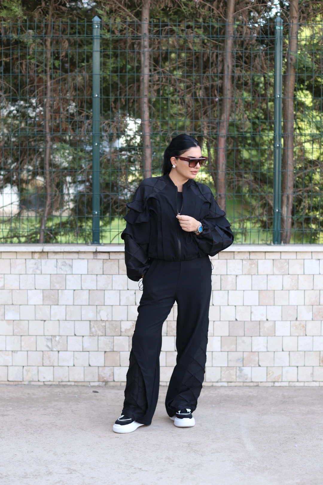 Tasarım Ceket-Siyah