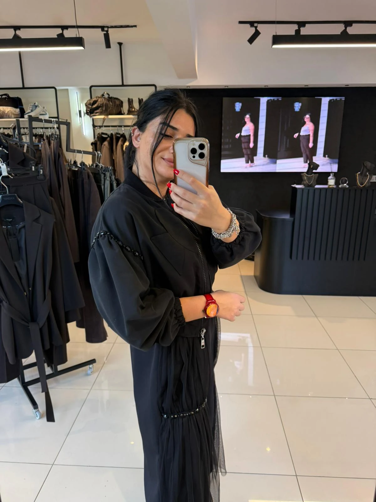 Tasarım Ceket-Siyah